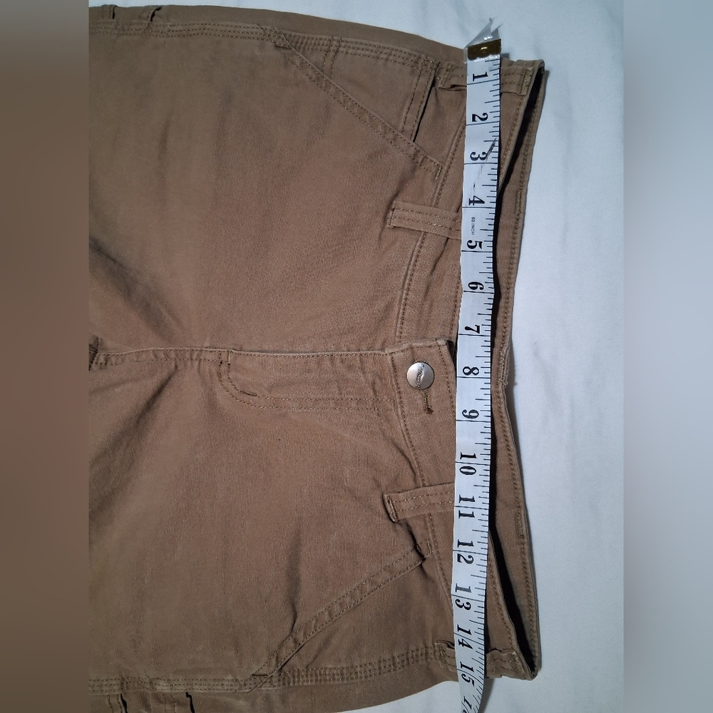 Carhartt Women Canvas Utility Work Shorts Size 4 Original Fit Brown 102094 - Picture 4 of 11